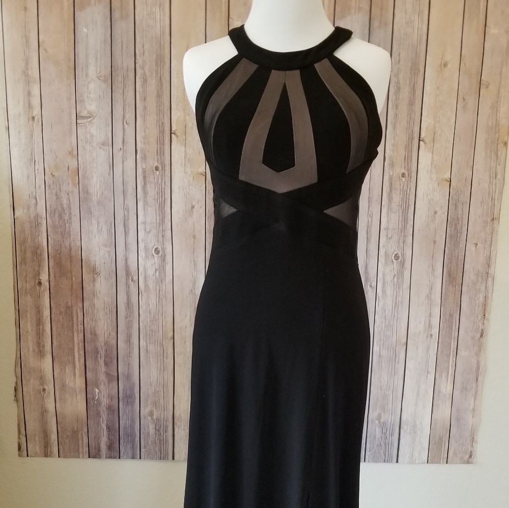 Black formal dress